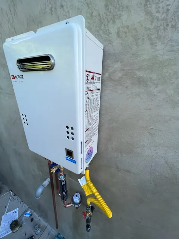 Tankless water heater installation for Sabre City homes